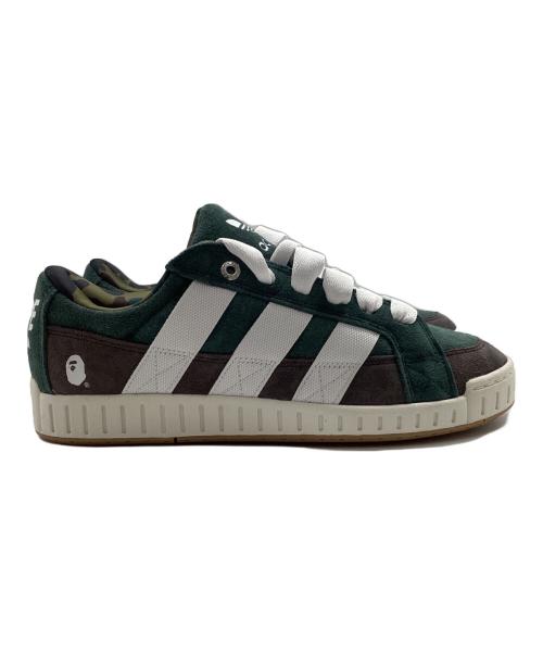adidas Originals（アディダスオリジナル）adidas Originals (アディダスオリジナル) A BATHING APE (アベイシングエイプ) スニーカー グリーン サイズ:28ｃｍの古着・服飾アイテム