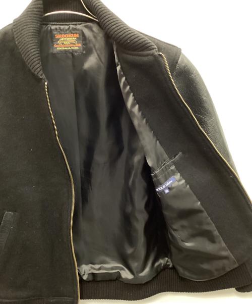 skookum（スクーカム）skookum (スクーカム) NICOLE (ニコル) スタジャン ブラック サイズ:46の古着・服飾アイテム