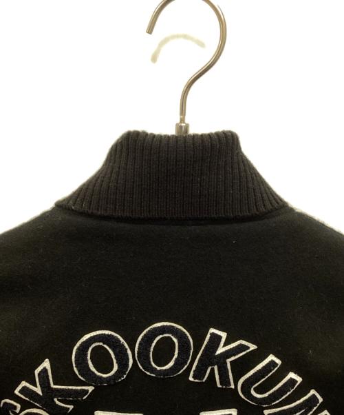 skookum（スクーカム）skookum (スクーカム) NICOLE (ニコル) スタジャン ブラック サイズ:46の古着・服飾アイテム