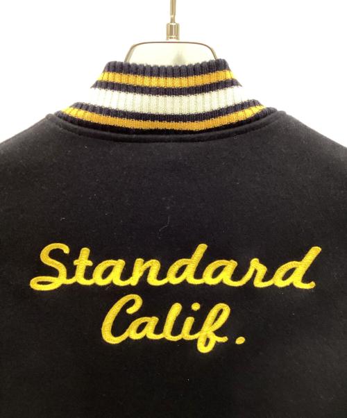 STANDARD CALIFORNIA（スタンダードカリフォルニア）STANDARD CALIFORNIA (スタンダードカリフォルニア) スタジャン ネイビー×ベージュ サイズ:ＸＬの古着・服飾アイテム