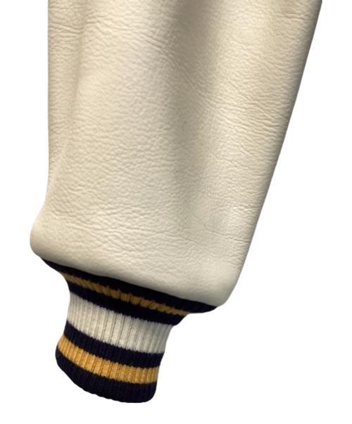 STANDARD CALIFORNIA（スタンダードカリフォルニア）STANDARD CALIFORNIA (スタンダードカリフォルニア) スタジャン ネイビー×ベージュ サイズ:ＸＬの古着・服飾アイテム