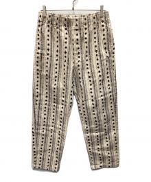 DEUS EX MACHINA（デウス エクス マキナ）の古着「イージーパンツ」｜ベージュ×ネイビー