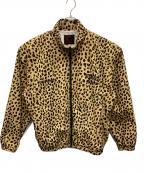 GRAMICCI×WACKO MARIAグラミチ×ワコマリア）の古着「レオパードトラックジャケット」｜ブラウン×ブラック