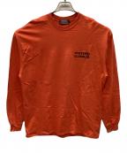 Hysteric Glamourヒステリックグラマー）の古着「ロングスリーブTシャツ」｜オレンジ