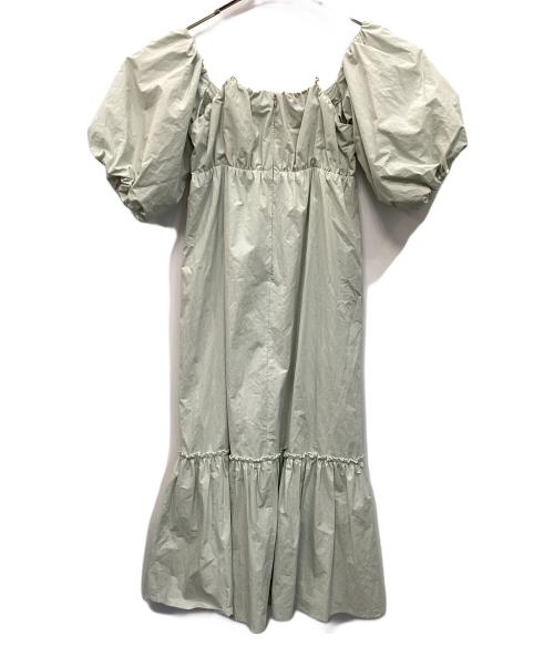 La boutique BonBon（ラブティックボンボン）La boutique BonBon (ラブティックボンボン) 3WAYボリュームスリーブワンピース グリーン サイズ:Ｍの古着・服飾アイテム