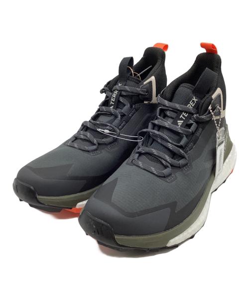 adidas（アディダス）adidas (アディダス) FREE HIKER 2.0 GORE-TEX ブラック×カーキ サイズ:24ｃｍ 未使用品の古着・服飾アイテム