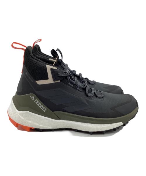 adidas（アディダス）adidas (アディダス) FREE HIKER 2.0 GORE-TEX ブラック×カーキ サイズ:24ｃｍ 未使用品の古着・服飾アイテム