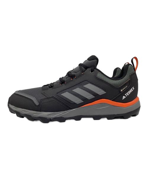 adidas（アディダス）adidas (アディダス) トレースロッカー 2.0 GORE-TEX トレイルランニング グレー×オレンジ サイズ:27㎝の古着・服飾アイテム