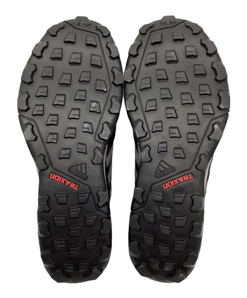 adidas（アディダス）adidas (アディダス) トレースロッカー 2.0 GORE-TEX トレイルランニング グレー×オレンジ サイズ:27㎝の古着・服飾アイテム