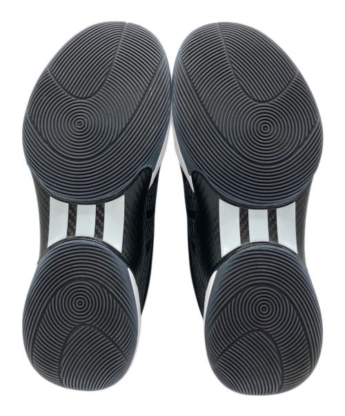 adidas（アディダス）adidas (アディダス) バスケシューズ ブラック サイズ:27cmの古着・服飾アイテム