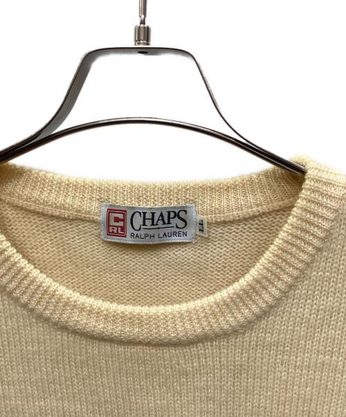 CHAPS RALPH LAUREN（チャップス ラルフローレン）CHAPS RALPH LAUREN (チャップス ラルフローレン) セーター ベージュ サイズ:LLの古着・服飾アイテム