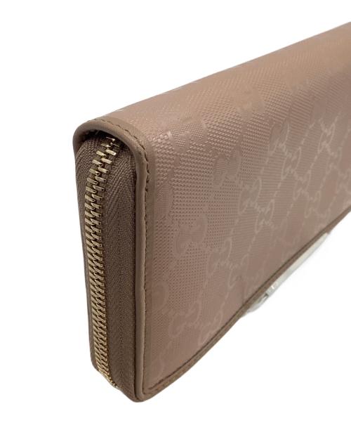 GUCCI（グッチ）GUCCI (グッチ) 長財布 ピンクの古着・服飾アイテム