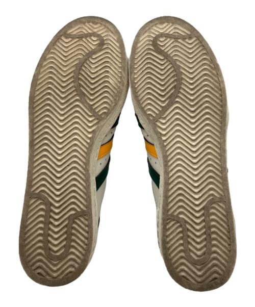 adidas（アディダス）adidas (アディダス) スニーカー アイボリー×グリーン サイズ:27cmの古着・服飾アイテム