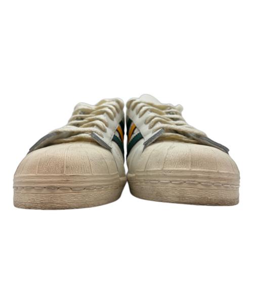 adidas（アディダス）adidas (アディダス) スニーカー アイボリー×グリーン サイズ:27cmの古着・服飾アイテム