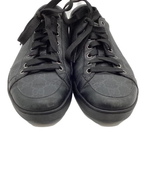 GUCCI（グッチ）GUCCI (グッチ) スニーカー ブラック サイズ:UK7の古着・服飾アイテム