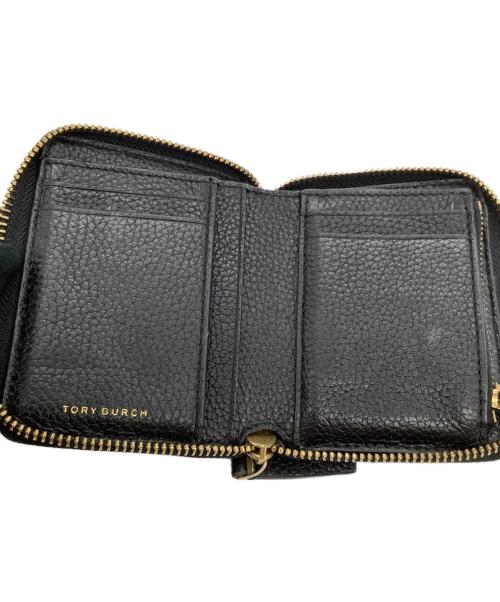 TORY BURCH（トリーバーチ）TORY BURCH (トリーバーチ) ジップウォレット ブラックの古着・服飾アイテム