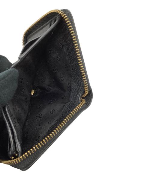 TORY BURCH（トリーバーチ）TORY BURCH (トリーバーチ) ジップウォレット ブラックの古着・服飾アイテム