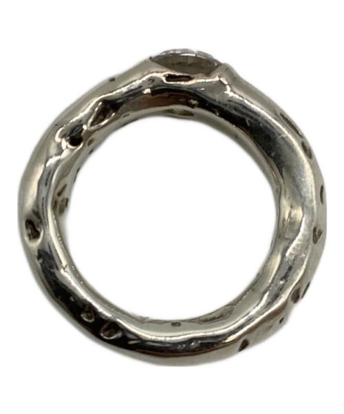 e.m.（イーエム）e.m. (イーエム) ジルコニアシルバーリング サイズ:12号の古着・服飾アイテム