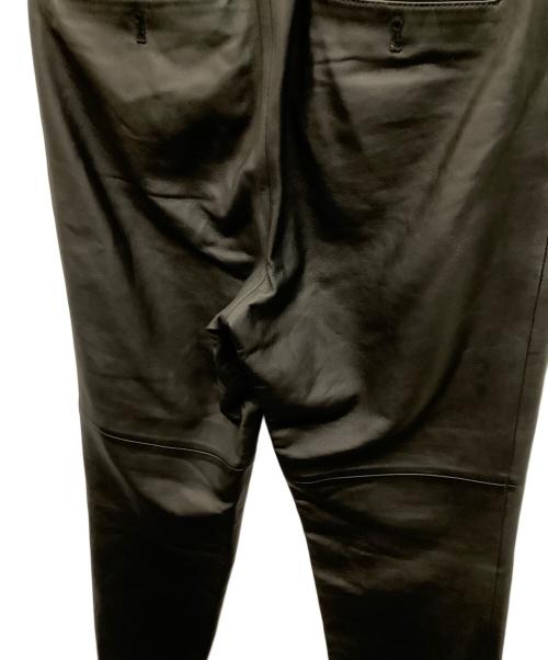 Curensology（カレンソロジー）Curensology (カレンソロジー) ラムレザーパンツ ブラック サイズ:36の古着・服飾アイテム