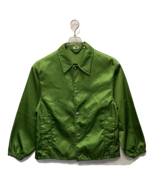BEAUTY&YOUTH UNITED ARROWS（ビューティーアンドユースユナイテッドアローズ）BEAUTY&YOUTH UNITED ARROWS (ビューティーアンドユースユナイテッドアローズ) WASHED NYLON COACH JACKET グリーン サイズ:Ｍの古着・服飾アイテム