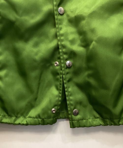 BEAUTY&YOUTH UNITED ARROWS（ビューティーアンドユースユナイテッドアローズ）BEAUTY&YOUTH UNITED ARROWS (ビューティーアンドユースユナイテッドアローズ) WASHED NYLON COACH JACKET グリーン サイズ:Ｍの古着・服飾アイテム