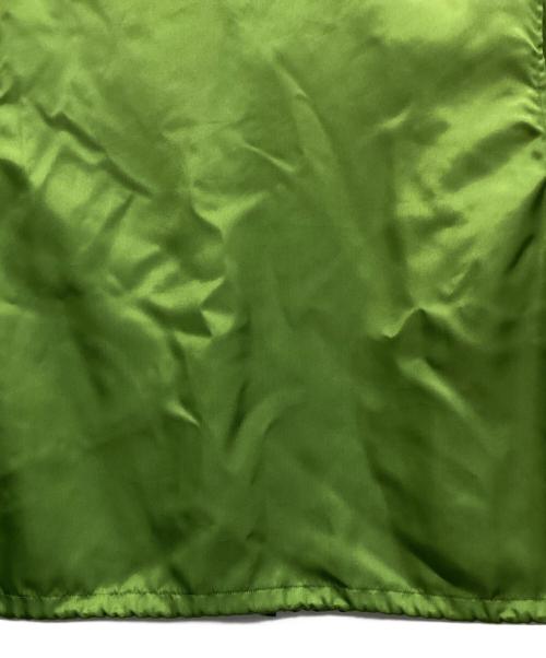 BEAUTY&YOUTH UNITED ARROWS（ビューティーアンドユースユナイテッドアローズ）BEAUTY&YOUTH UNITED ARROWS (ビューティーアンドユースユナイテッドアローズ) WASHED NYLON COACH JACKET グリーン サイズ:Ｍの古着・服飾アイテム