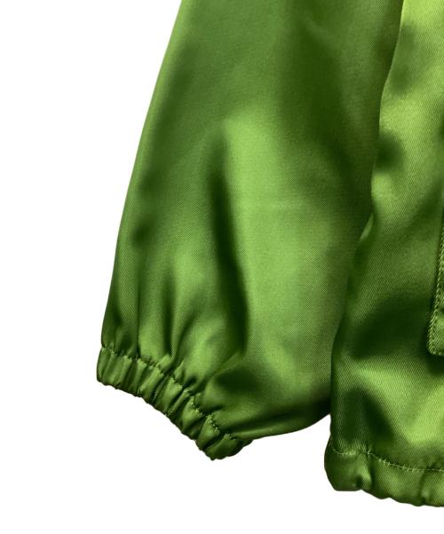 BEAUTY&YOUTH UNITED ARROWS（ビューティーアンドユースユナイテッドアローズ）BEAUTY&YOUTH UNITED ARROWS (ビューティーアンドユースユナイテッドアローズ) WASHED NYLON COACH JACKET グリーン サイズ:Ｍの古着・服飾アイテム