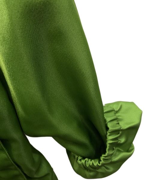 BEAUTY&YOUTH UNITED ARROWS（ビューティーアンドユースユナイテッドアローズ）BEAUTY&YOUTH UNITED ARROWS (ビューティーアンドユースユナイテッドアローズ) WASHED NYLON COACH JACKET グリーン サイズ:Ｍの古着・服飾アイテム