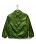 BEAUTY&YOUTH UNITED ARROWS（ビューティーアンドユースユナイテッドアローズ）の古着「WASHED NYLON COACH JACKET」｜グリーン