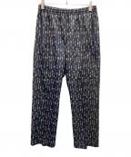 Needlesニードルズ）の古着「ストレートパンツ」｜ネイビー×ベージュ