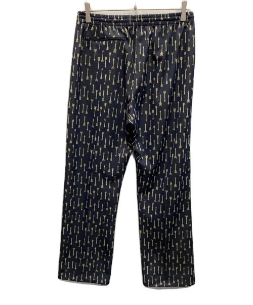 Needles（ニードルズ）Needles (ニードルズ) ストレートパンツ ネイビー×ベージュ サイズ:Ｍの古着・服飾アイテム