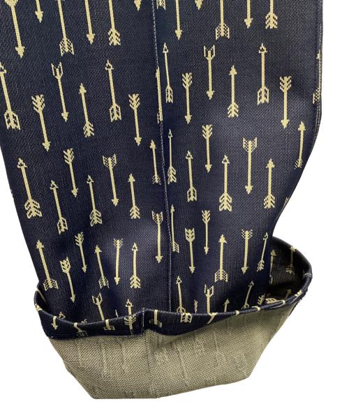 Needles（ニードルズ）Needles (ニードルズ) ストレートパンツ ネイビー×ベージュ サイズ:Ｍの古着・服飾アイテム