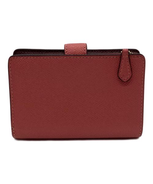 COACH（コーチ）COACH (コーチ) 2つ折り財布 ピンクの古着・服飾アイテム