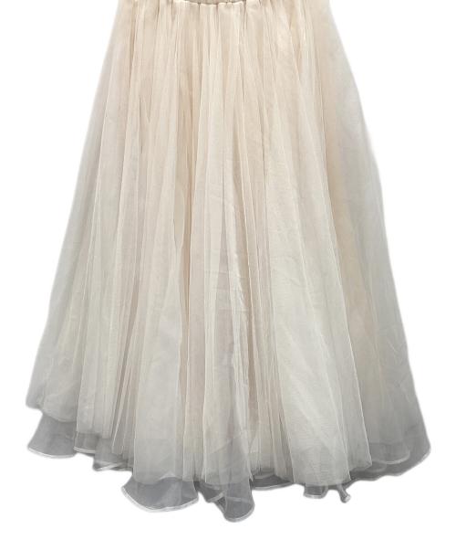 Belle vintage（ベル ヴィンテージ）Belle vintage (ベル ヴィンテージ) チュールスカート ホワイト サイズ:Ｆｒｅｅの古着・服飾アイテム