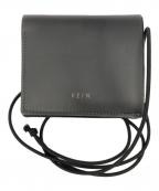 VEINヴェイン）の古着「PVC NECK WALLET」｜ブラック