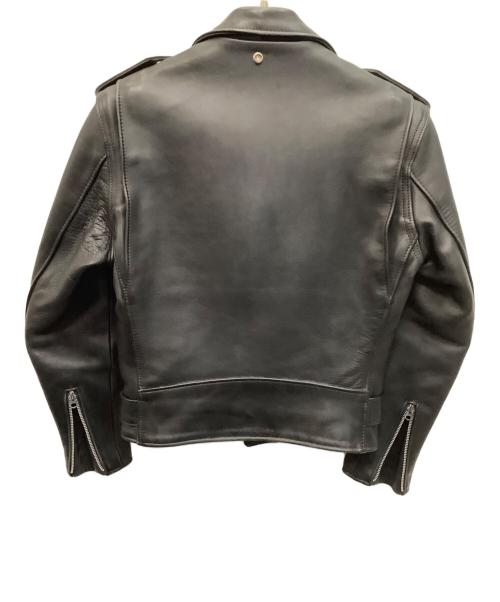 Schott（ショット）Schott (ショット) ダブルライダースジャケット ブラック サイズ:34の古着・服飾アイテム