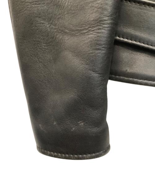 Schott（ショット）Schott (ショット) ダブルライダースジャケット ブラック サイズ:34の古着・服飾アイテム