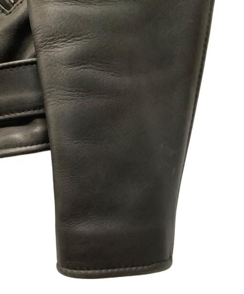 Schott（ショット）Schott (ショット) ダブルライダースジャケット ブラック サイズ:34の古着・服飾アイテム