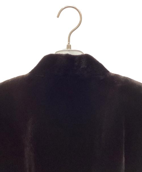 SAGA MINK（サガミンク）SAGA MINK (サガミンク) ファージャケット ブラック サイズ:Ｆｒｅｅの古着・服飾アイテム