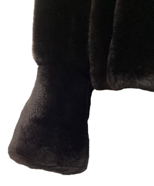 SAGA MINK（サガミンク）SAGA MINK (サガミンク) ファージャケット ブラック サイズ:Ｆｒｅｅの古着・服飾アイテム