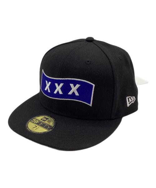 New Era（ニューエラ）New Era (ニューエラ) GOD SELECTION XXX (ゴッドセレクショントリプルエックス) キャップ ブラック サイズ:59.6cm 未使用品の古着・服飾アイテム