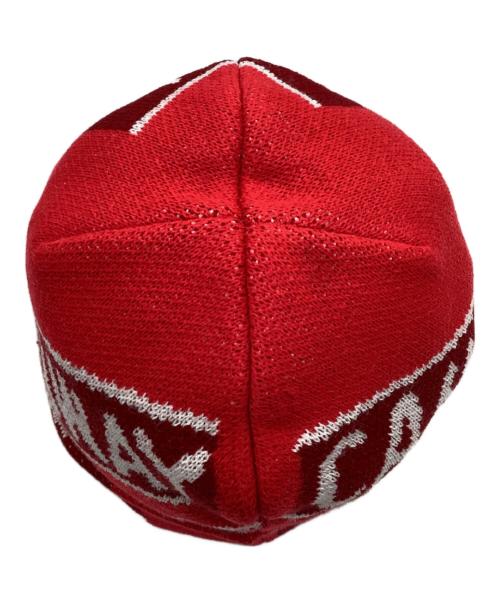 SUPREME（シュプリーム）SUPREME (シュプリーム) Street Signs Beanie レッドの古着・服飾アイテム