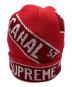 SUPREME（シュプリーム）の古着「Street Signs Beanie」｜レッド