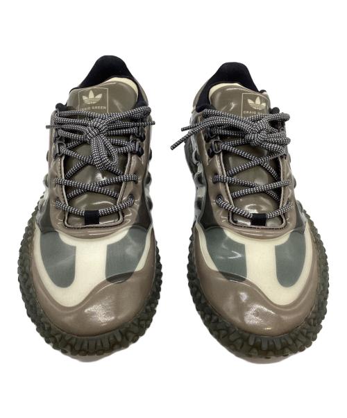 adidas Originals（アディダスオリジナル）adidas Originals (アディダスオリジナル) スニーカー グリーン×ブラウン サイズ:25cmの古着・服飾アイテム
