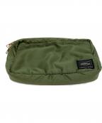 PORTERポーター）の古着「タンカー ポーチ」｜セージグリーン