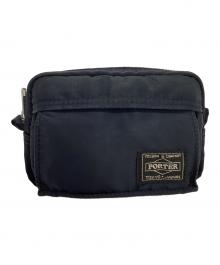 HEAD PORTER（ヘッドポーター）の古着「タブレットケース」｜ネイビー×オレンジ