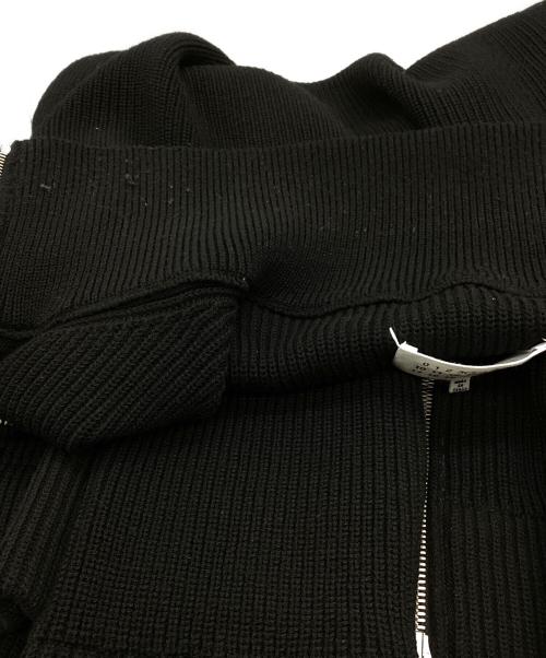 Maison Margiela（メゾンマルジェラ）Maison Margiela (メゾンマルジェラ) ドライバーズニット ブラック サイズ:ＸＬの古着・服飾アイテム
