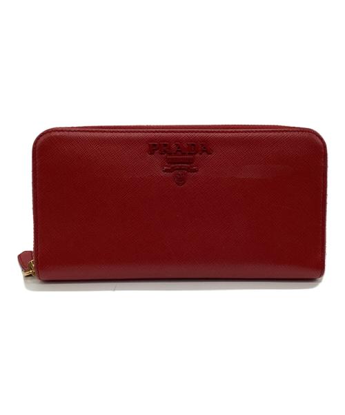 PRADA（プラダ）PRADA (プラダ) 長財布 レッドの古着・服飾アイテム