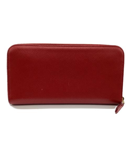 PRADA（プラダ）PRADA (プラダ) 長財布 レッドの古着・服飾アイテム