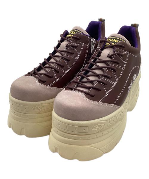 Yosuke（ヨースケ）Yosuke (ヨースケ) 厚底スニーカー レッド サイズ:24ｃｍ 未使用品の古着・服飾アイテム